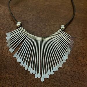 Vintage silver necklace.